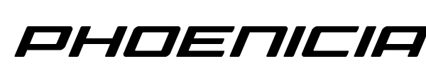 Phoenicia font preview