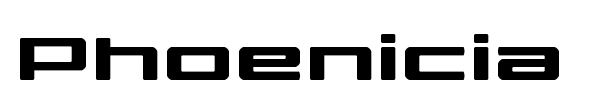 Phoenicia Lower Case font preview