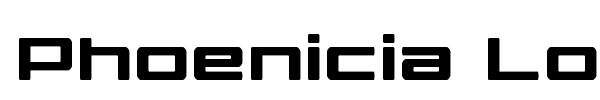 Phoenicia Lower Case font preview
