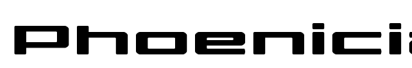 Phoenicia Lower Case font preview