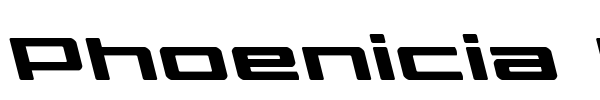 Phoenicia Lower Case font preview