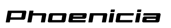 Phoenicia Lower Case font preview