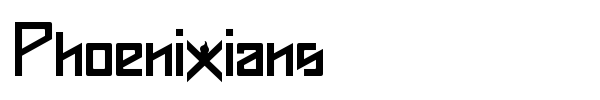 Phoenixians font