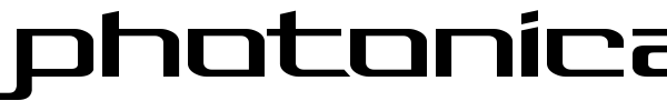 Photonica font