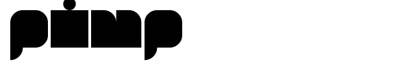 Pimp font