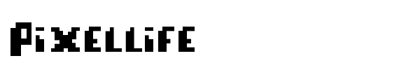 Pixellife font