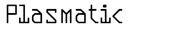 Plasmatic font