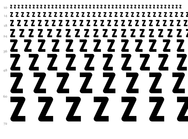 Plation font waterfall
