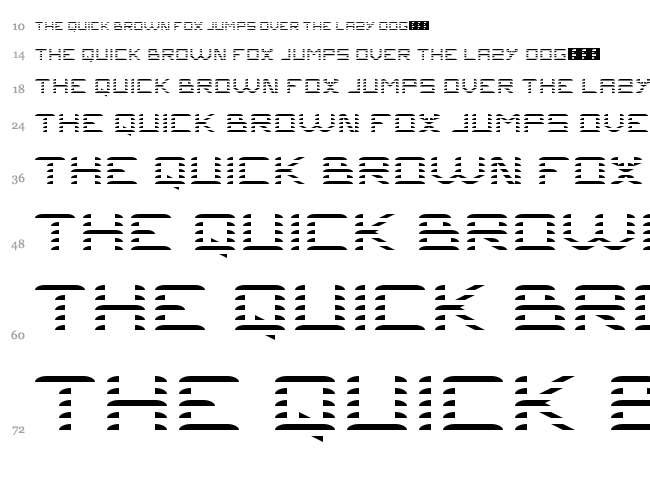 Problems font waterfall