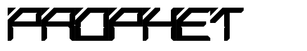 Prophet font