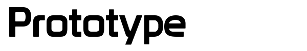Prototype font