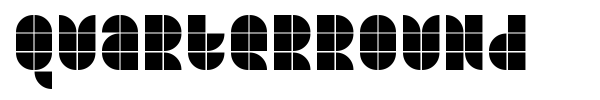 Quarterround font