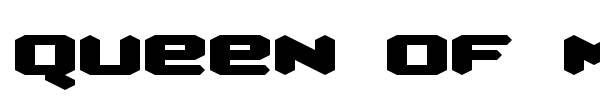 Queen of Melbourne font