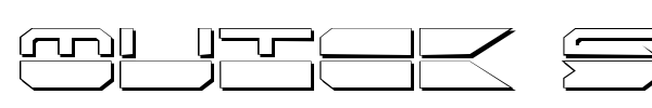 Quick Strike + Tech + Gear + Mark font preview