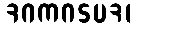 Ramasuri font