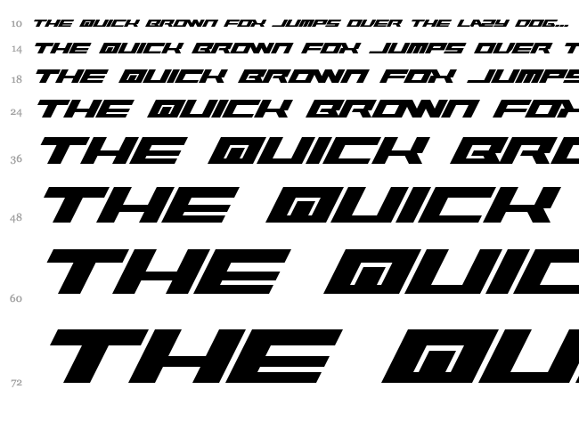 Rawhide Raw 2012 font waterfall