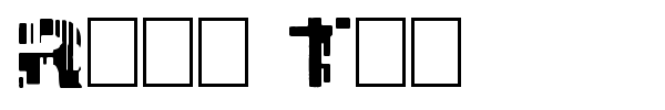 Real Tek font