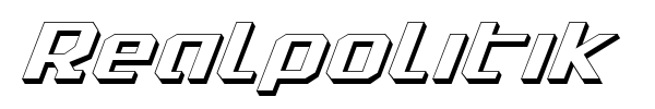 Realpolitik font
