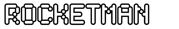 Rocketman font