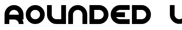 Rounded Line 7 font