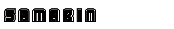 Samarin font