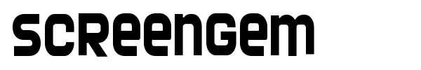 Screengem font