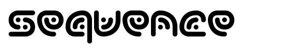 Sequence font