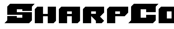 SharpCore font
