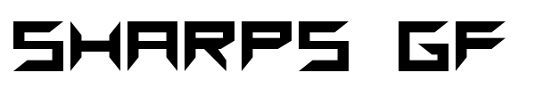 Sharps GF font