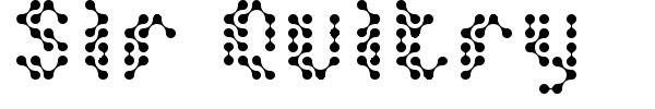 Sir Quitry font