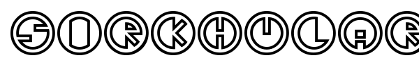 Sirkhular font