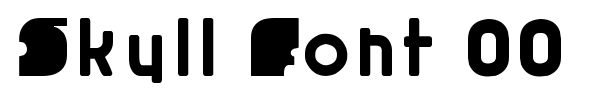 Skull Font 00 font