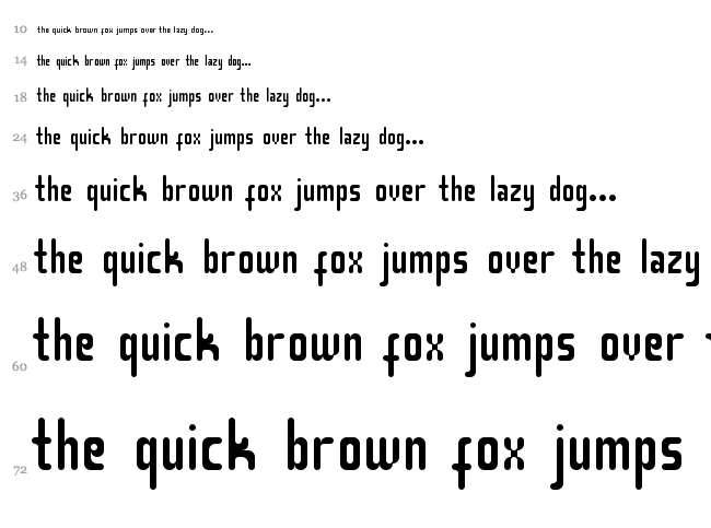 Smasasinema font waterfall
