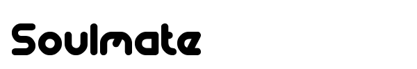 Soulmate font