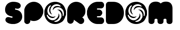 Sporedom font
