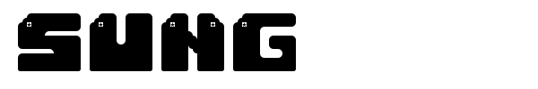 Sung font