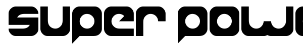 Super Power font