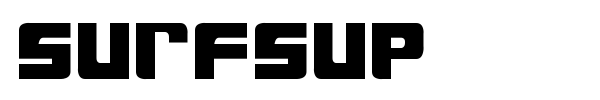 SurfsUp font preview