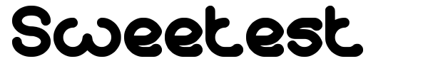 Sweetest font