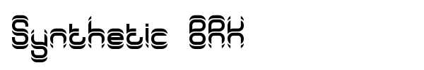 Synthetic BRK font