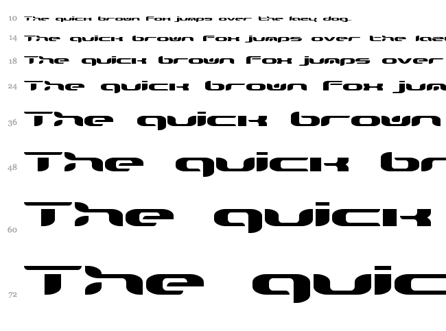 TeknikohlRemix font waterfall