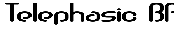 Telephasic BRK font