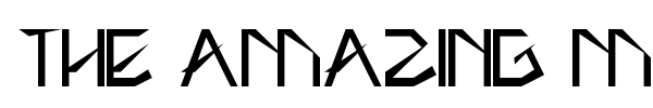 The Amazing Me font