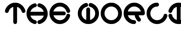The World font