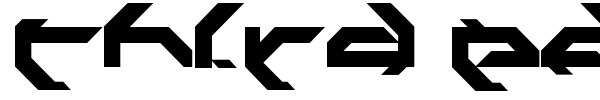 Third Party font