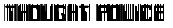 Thought Police font