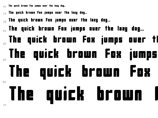 Tosh.0 font waterfall