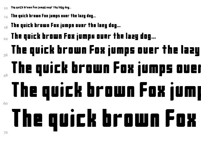 Tosh.0 font waterfall