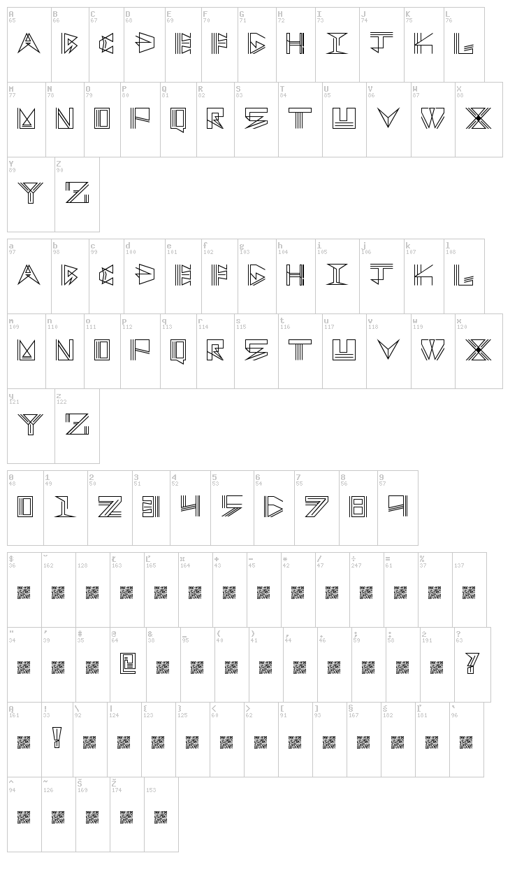 Tracksion font map