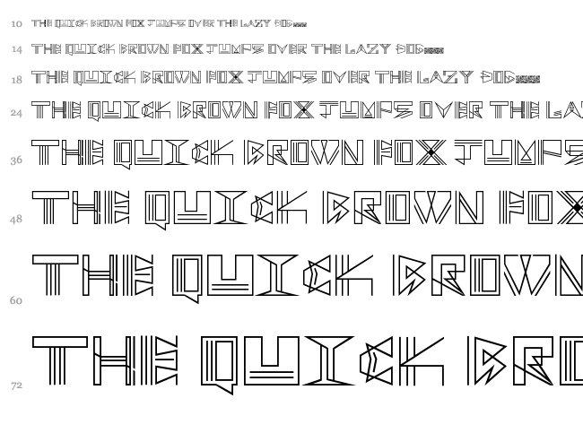 Tracksion font waterfall